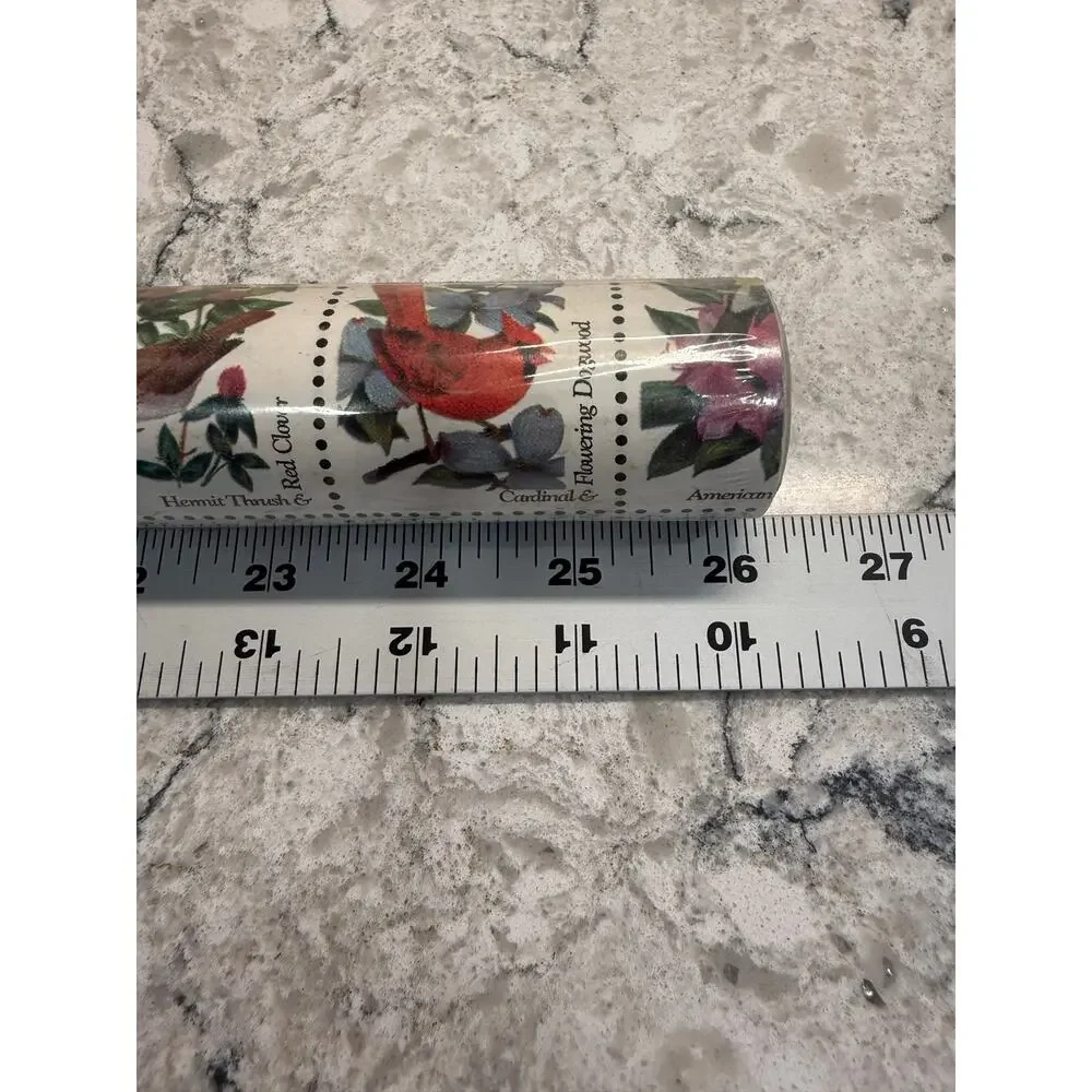 Vintage 1982 State Birds Stamps Wrapping Paper